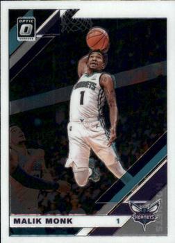 #14 Malik Monk - Charlotte Hornets - 2019-20 Donruss Optic Basketball