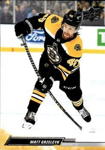 #14 Matt Grzelcyk - Boston Bruins - 2022-23 Upper Deck Hockey