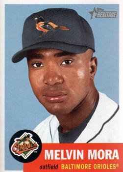 #14 Melvin Mora - Baltimore Orioles - 2002 Topps Heritage Baseball