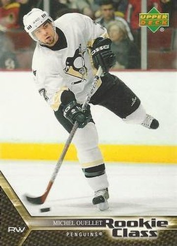 #14 Michel Ouellet - Pittsburgh Penguins - 2005-06 Upper Deck Rookie Class Box Set Hockey