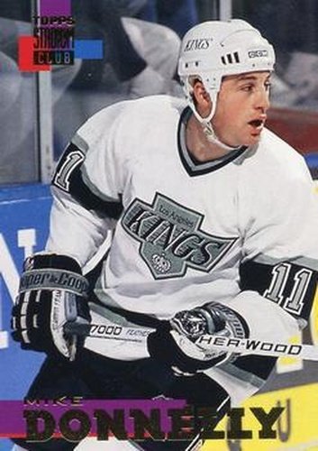 #14 Mike Donnelly - Los Angeles Kings - 1994-95 Stadium Club Hockey