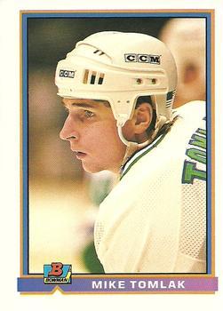 #14 Mike Tomlak - Hartford Whalers - 1991-92 Bowman Hockey