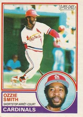 #14 Ozzie Smith - St. Louis Cardinals - 1983 O-Pee-Chee Baseball