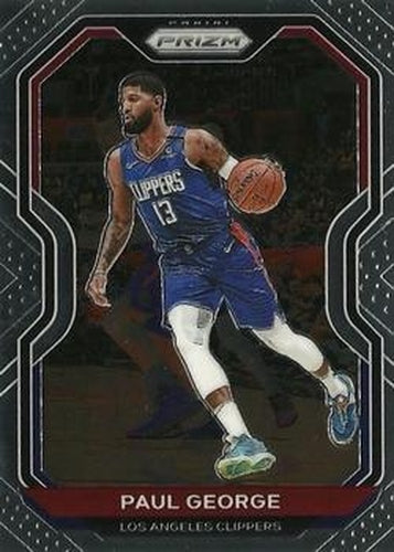 #14 Paul George - Los Angeles Clippers - 2020-21 Panini Prizm Basketball