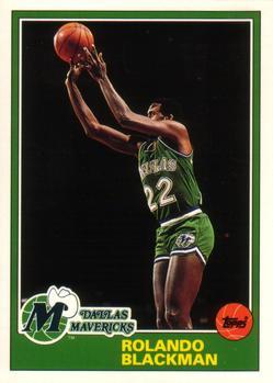#14 Rolando Blackman - Dallas Mavericks - 1992-93 Topps Archives Basketball