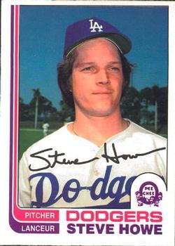 #14 Steve Howe - Los Angeles Dodgers - 1982 O-Pee-Chee Baseball