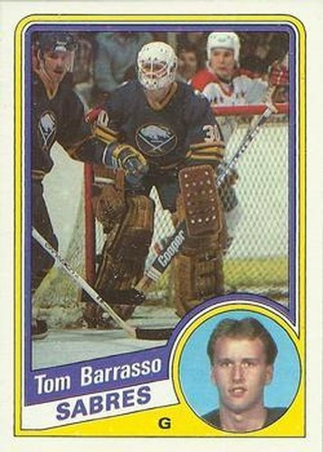 #14 Tom Barrasso - Buffalo Sabres - 1984-85 Topps Hockey