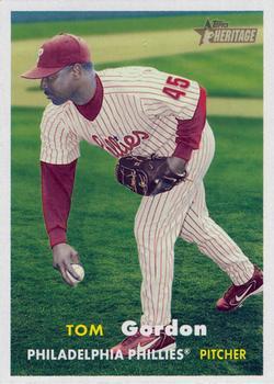 #14 Tom Gordon - Philadelphia Phillies - 2006 Topps Heritage Baseball