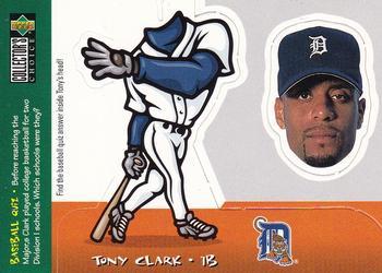 #14 Tony Clark - Detroit Tigers - 1998 Collector's Choice - Mini Bobbing Heads Baseball