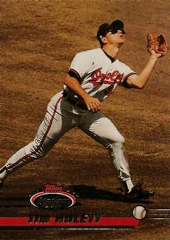 #14 Tim Hulett - Baltimore Orioles - 1993 Stadium Club Baseball