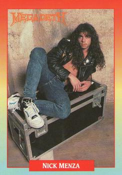 #14 Nick Menza - 1991 Brockum Rock Cards