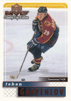 #14 Johan Garpenlov - Atlanta Thrashers - 1999-00 Upper Deck MVP Stanley Cup Edition Hockey