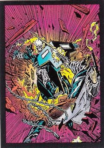 #14 Confrontation - 1992 Comic Images Ghost Rider II