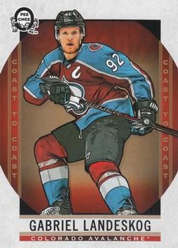 #14 Gabriel Landeskog - Colorado Avalanche - 2018-19 O-Pee-Chee Coast to Coast Hockey