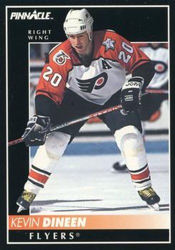 #14 Kevin Dineen - Philadelphia Flyers - 1992-93 Pinnacle Canadian Hockey