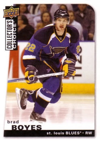 #14 Brad Boyes - St. Louis Blues - 2008-09 Collector's Choice Hockey
