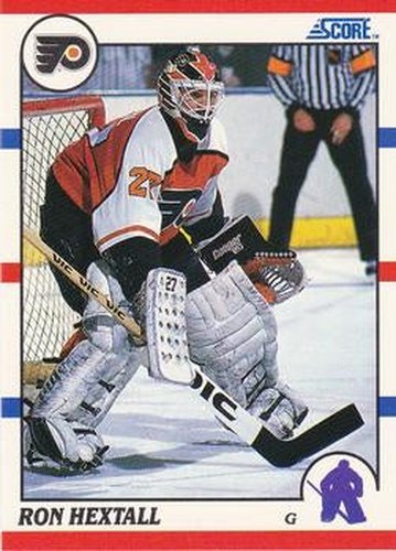 #14 Ron Hextall - Philadelphia Flyers - 1990-91 Score Hottest and Rising Stars Hockey
