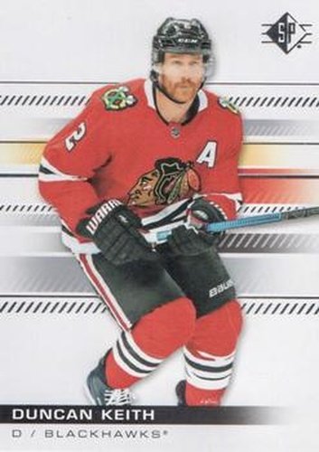 #14 Duncan Keith - Chicago Blackhawks - 2019-20 SP Hockey