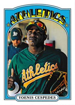 #14 Yoenis Cespedes - Oakland Athletics - 2013 Topps Archives Baseball