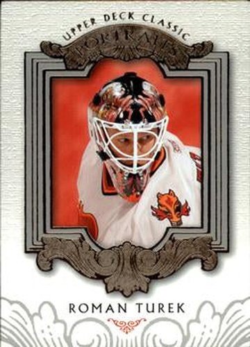 #14 Roman Turek - Calgary Flames - 2003-04 Upper Deck Classic Portraits Hockey