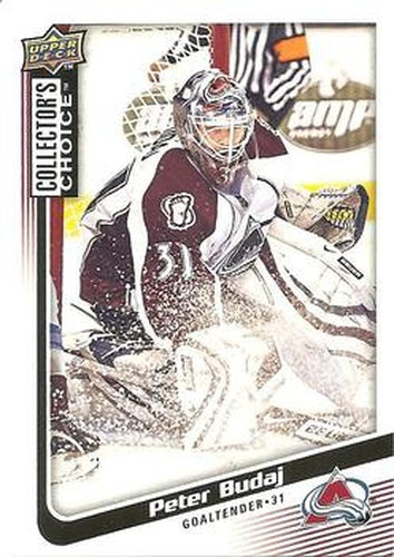 #14 Peter Budaj - Colorado Avalanche - 2009-10 Collector's Choice Hockey