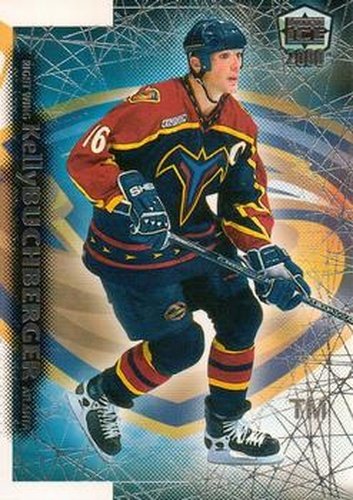 #14 Kelly Buchberger - Atlanta Thrashers - 1999-00 Pacific Dynagon Ice Hockey