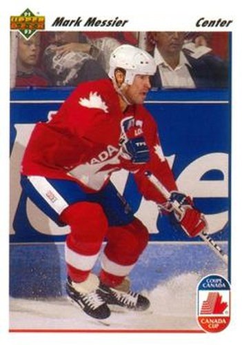 #14 Mark Messier - Canada - 1991-92 Upper Deck Hockey