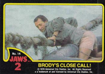 #14 Brody's Close Call - 1978 Jaws 2