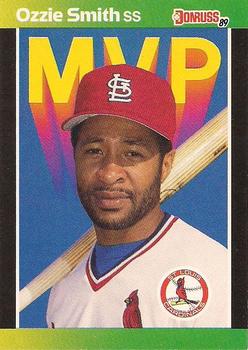 #BC-14 Ozzie Smith - St. Louis Cardinals - 1989 Donruss Baseball - Bonus MVP's