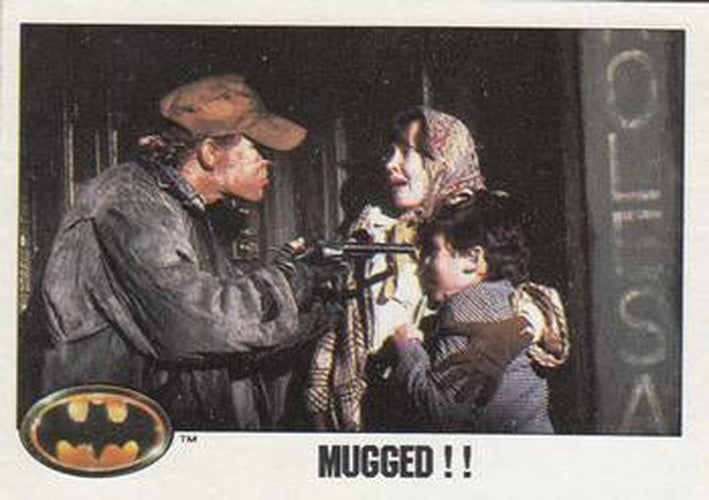 #14 Mugged!! - 1989 Topps Batman