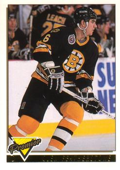 #14 Glen Featherstone - Boston Bruins - 1993-94 O-Pee-Chee Premier Hockey - Gold