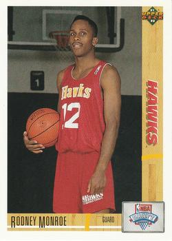 #14 Rodney Monroe - Atlanta Hawks - 1991-92 Upper Deck Basketball