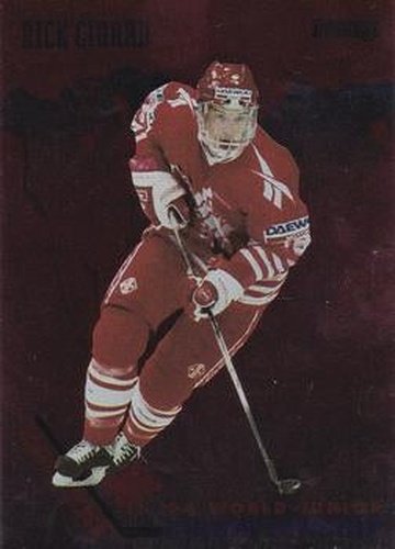 #14 Rick Girard Canada - 1993-94 Donruss Hockey - 1994 World Junior Championship Canada