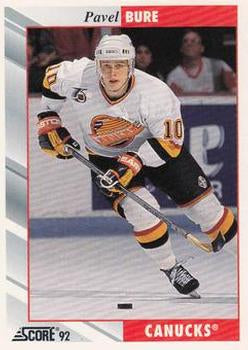 #14 Pavel Bure - Vancouver Canucks - 1992-93 Score USA Hockey