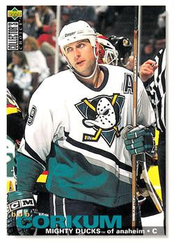 #14 Bob Corkum - Anaheim Mighty Ducks - 1995-96 Collector's Choice Hockey