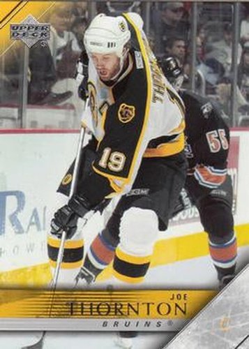 #14 Joe Thornton - Boston Bruins - 2005-06 Upper Deck Hockey