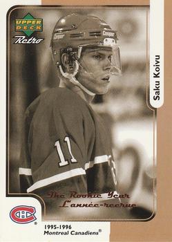 #14 Saku Koivu - Montreal Canadiens - 1999-00 McDonald's Upper Deck Hockey - The Rookie Year