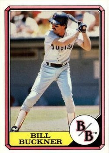 #14 Bill Buckner - Boston Red Sox - 1987 Topps Boardwalk and Baseball