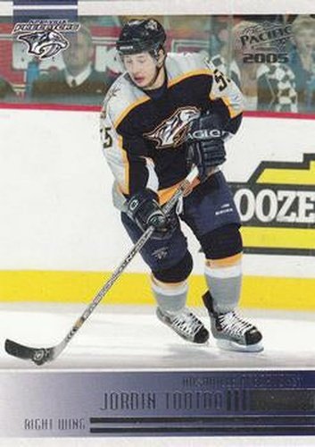 #150 Jordin Tootoo - Nashville Predators - 2004-05 Pacific Hockey