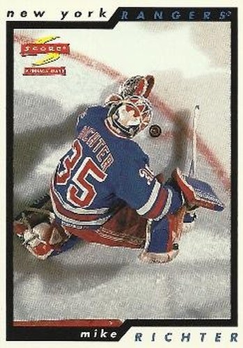 #150 Mike Richter - New York Rangers - 1996-97 Score Hockey