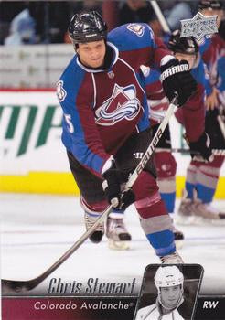 #150 Chris Stewart - Colorado Avalanche - 2010-11 Upper Deck Hockey