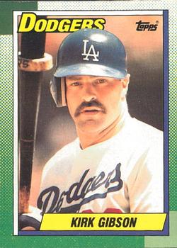 #150 Kirk Gibson - Los Angeles Dodgers - 1990 O-Pee-Chee Baseball