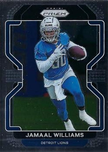 #150 Jamaal Williams - Detroit Lions - 2021 Panini Prizm Football