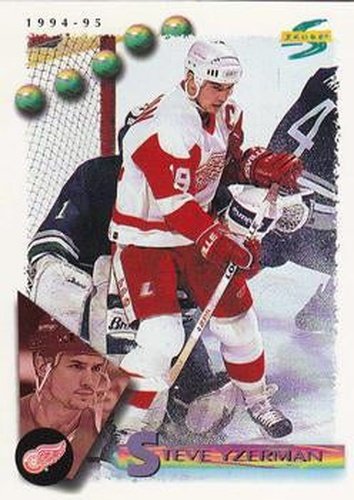 #150 Steve Yzerman - Detroit Red Wings - 1994-95 Score Hockey