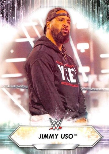 #150 Jimmy Uso - 2021 Topps WWE Wrestling