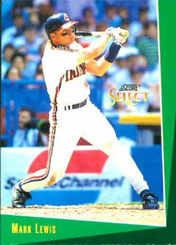 #150 Mark Lewis - Cleveland Indians - 1993 Select Baseball