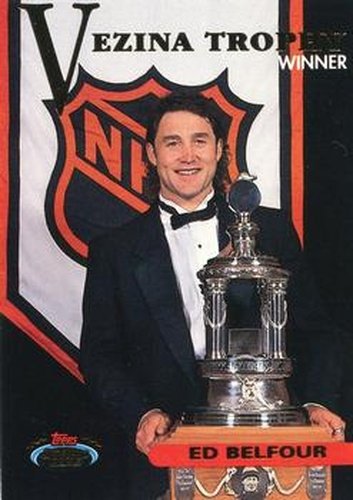 #150 Ed Belfour - Chicago Blackhawks - 1993-94 Stadium Club Hockey