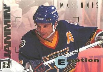 #150 Al MacInnis - St. Louis Blues - 1995-96 SkyBox E-Motion Hockey