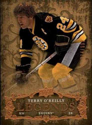 #150 Terry O'Reilly - Boston Bruins - 2008-09 Upper Deck Artifacts Hockey