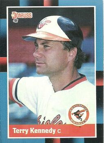 #150 Terry Kennedy - Baltimore Orioles - 1988 Donruss Baseball